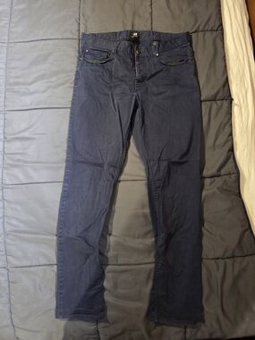 H&M Men's Dark Navy Straight Leg Jeans